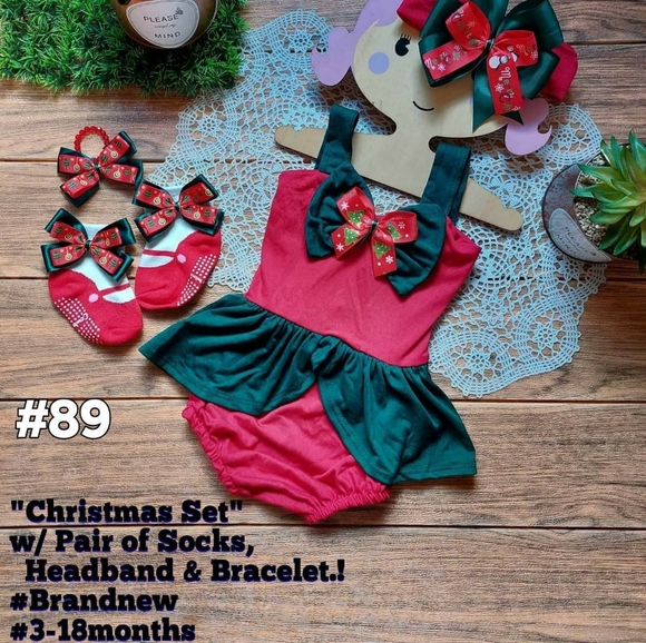 Christmas Baby Set - Picture 2 of 2